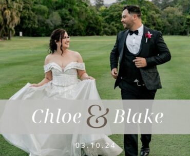 A perfect Gold Coast Wedding Ft. Chloe & Blake