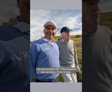 90-year-old LEGEND plays with Fred Couples 🤩