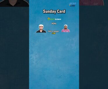 Sunday Card at the Black Desert Championship