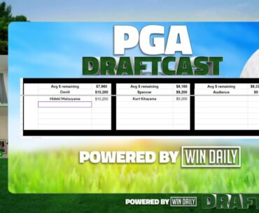Kurt Kitayama Chalk: ZOZO Championship ➡️ PGA DraftCast #pgapicks #pgabets #pgadraftcast #pgadfs