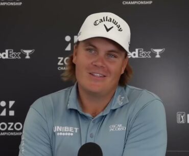 Sami Valimaki Thursday Flash Interview 2024 ZOZO CHAMPIONSHIP