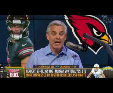 THE HERD | Colin Cowherd DEFENDS Justin Herbert, I Feel BAD For Him With LA Chargers | NFL
