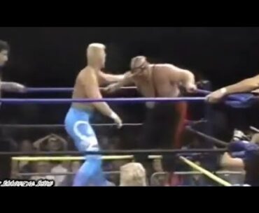 Sting and Ron Simmons vs Vader and Paul Orndorff:WCW Saturday Night January 19,1993
