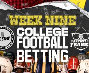 The Stew with JT Brew: Week 9 College Football Betting Show