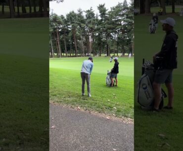 Adam Schenk 2nd shot hole 1 Day 2 - ZOZO Championship 2024
