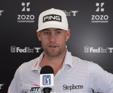Taylor Moore Friday Flash Interview 2024 ZOZO CHAMPIONSHIP © PGA Tour