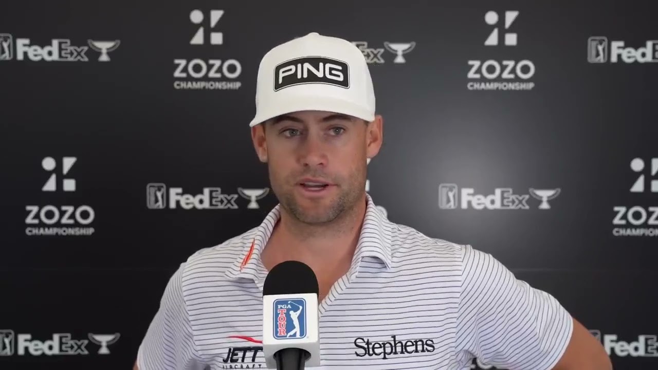 Taylor Moore Friday Flash Interview 2024 ZOZO CHAMPIONSHIP © PGA Tour Taylor Moore Friday Flash Interview 2024 ZOZO CHAMPIONSHIP © PGA Tour