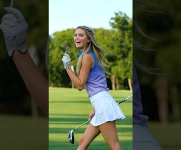 POV you get paired up with the golf girl of your dreams