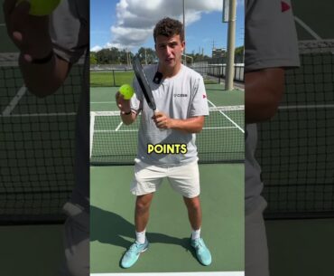 Mental Strategy for your first tournament! #pickleball #pickleballtips #shorts