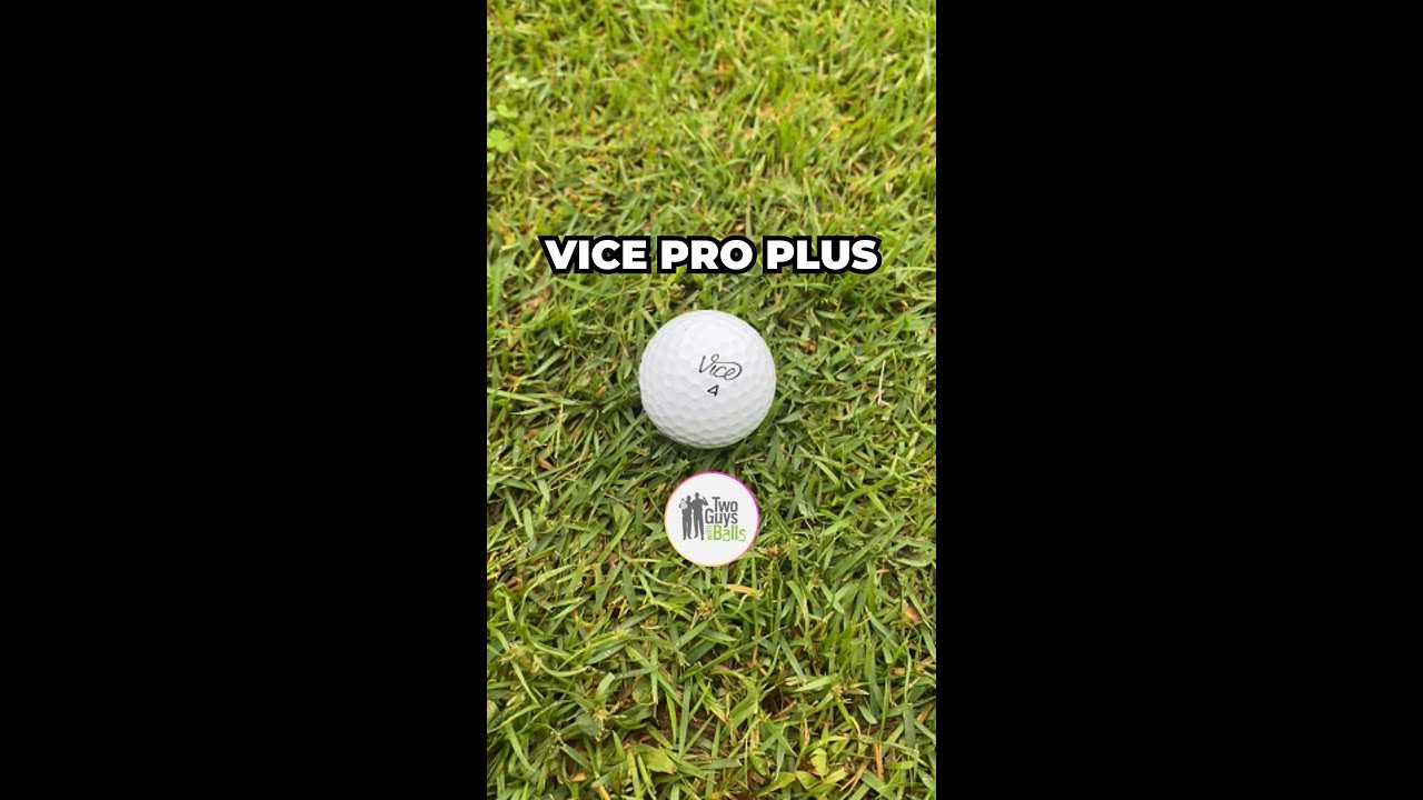Quick Review of the VIce Pro Plus Golf Ball Quick Review of the VIce Pro Plus Golf Ball