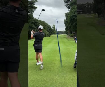 Collin Morikawa and Rickie Fowler were hitting all kinds of satisfying shots. #TaylorMade #shorts