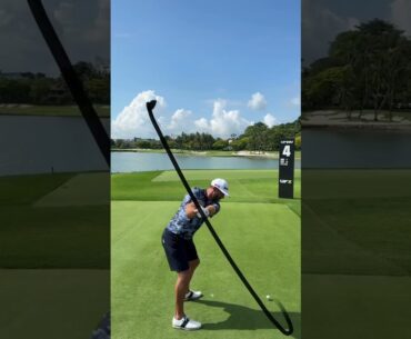 2024 Power Long Hitter Dustin Johnson Fantastic Swing Motion & Slow Motion