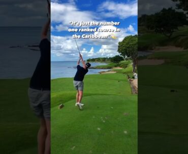 Caribbean's MUST PLAY golf course #golfshorts