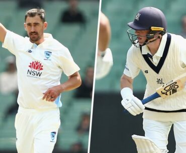 Persistent Starc wins out in fascinating Harris battle | Sheffield Shield 2024-25
