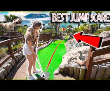 Crazy Mini Golf Course With JUMP SCARES!