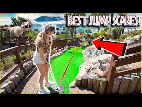 Crazy Mini Golf Course With JUMP SCARES! Crazy Mini Golf Course With JUMP SCARES!