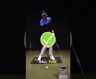 Stop Fatting Your Iron Shots - Simple Golf Swing Lesson