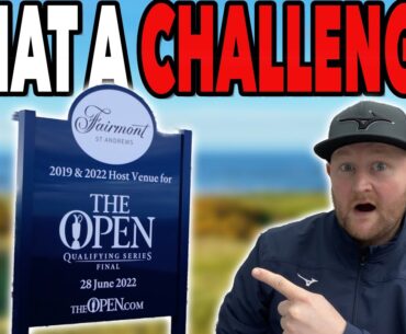 I Play The Open Qualifying Course For St Andrews 2022...