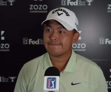 Kevin Yu Saturday Flash Interview 2024 ZOZO CHAMPIONSHIP © PGA Tour