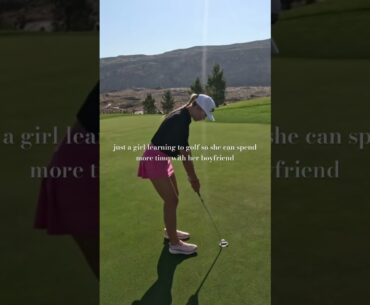 golf girl in the making ⛳️