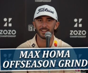 Max Homa Grinding In The Fall, Travels To Japan For Zozo