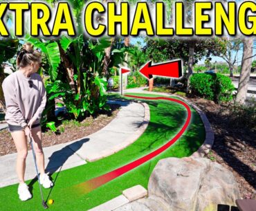 Taking On the Challenges of Mighty Jungle Mini Golf!