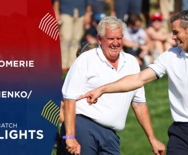 Gareth Bale/Colin Montgomerie vs Andriy Shevchenko/Corey Pavin | Highlights | 2023 All-Star Match