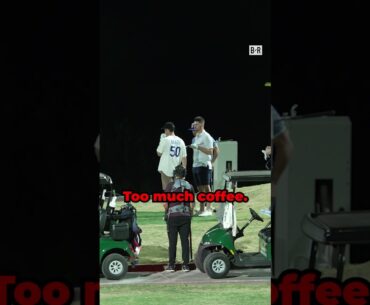 Dodgers Manager Dave Roberts Mic'd Up Playing Golf is Comedy 😂 | Grass League #shorts
