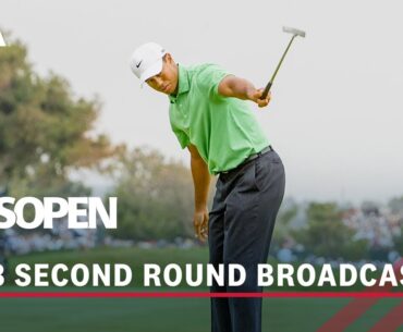 2008 U.S. Open (Round 2): Tiger and Rocco Neck-and-Neck Heading Into Moving Day | Full Broadcast