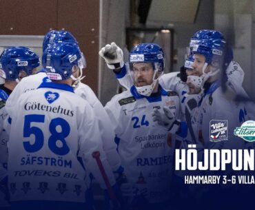 HÖJDPUNKTER | HAMMARBY 3-6 VILLA LIDKÖPING | ELITSERIEN OMGÅNG 1
