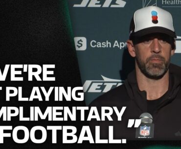 Aaron Rodgers Postgame Press Conference (10/27) | Jets at Patriots.