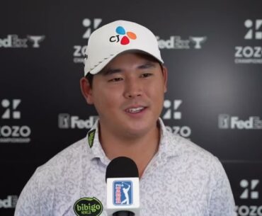 Si Woo Kim Sunday Flash Interview 2024 ZOZO CHAMPIONSHIP © PGA Tour
