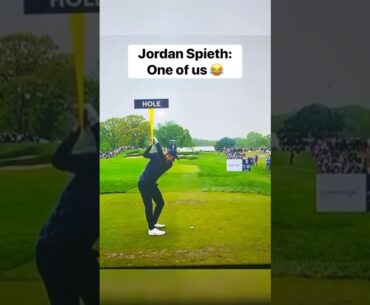 Jordan Spieth funny mic up. #shorts #funny #golf