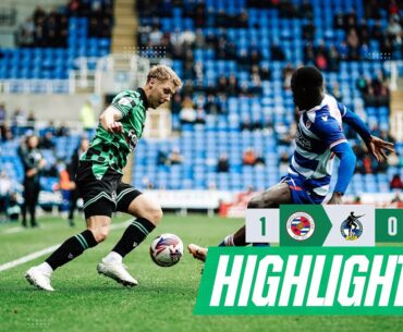 Highlights | Reading 1-0 Bristol Rovers