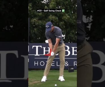 How to stop hitting behind the golf ball (Slow Motion) #golfswing