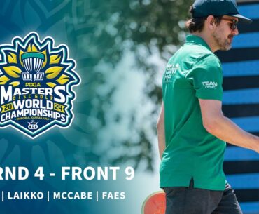 2024 PDGA Masters Disc Golf World Championships | MP40 R4F9 | Rovere, Laikko, McCabe, Faes