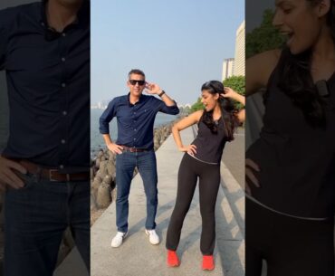 Spanish Padel coach Victor Perez learns Indian dance steps and teaches us Spanish dance steps 💃