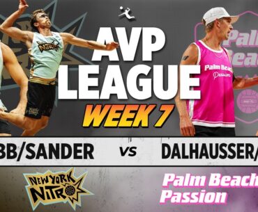 Ta. Crabb/Sander vs. Dalhausser/Drost | New York Nitro vs. Palm Beach Passion AVP LEAGUE WEEK 7