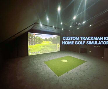 Another Trackman io Golf Simulator Installation!!!