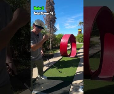 Setting A Mini Golf Course Record!! (Holes 7-12)