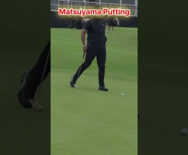 Hideki Matsuyama / Putting