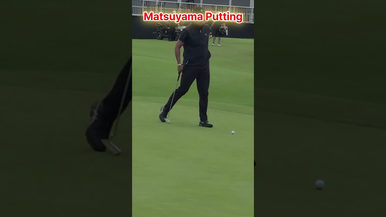 Hideki Matsuyama / Putting Hideki Matsuyama / Putting