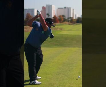 [티타임즈 직캠⛳️] 🇹🇭 Kiradech APHIBARNRAT 선수의 부드러운 드라이버 스윙 #golfswing #golf #pga
