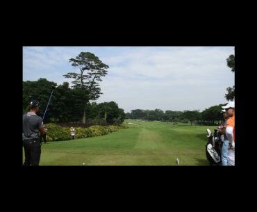 Henrik Stenson from Sweden - Royale Jakarta Golf Club - Hole 1