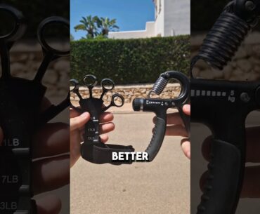 Hand Gripper vs Finger Gripper🔥 - which is best? #handexercise