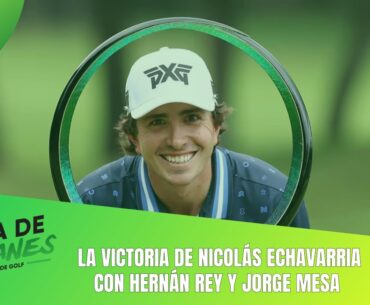 La victoria de Nicolás Echavarría, con Hernán Rey y Jorge Mesa