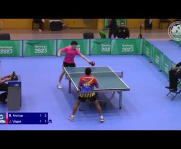 Final Individual Masculino Sudamericano sub 15 Jonathan Vegas (Ven) vs Benjamín Archua (Arg)