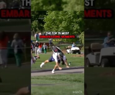 THE MOST EMBARASSING MOMENTS IN GOLF✌️