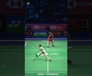 Smartest badminton player #badminton #badmintonlovers #badmintonhighlights #badmintoninsight