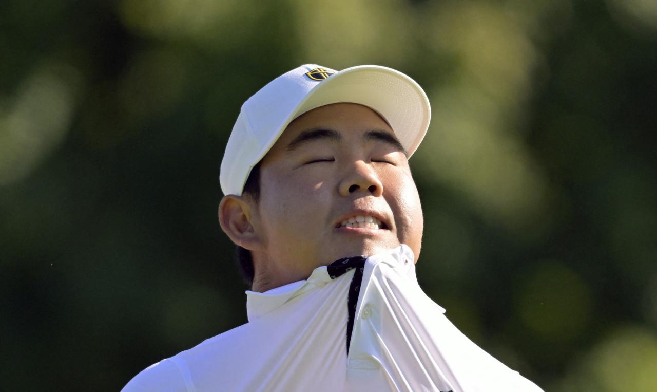 Tom Kim vandalised locker room after playoff defeat in Korea Tom Kim vandalised locker room after playoff defeat in Korea